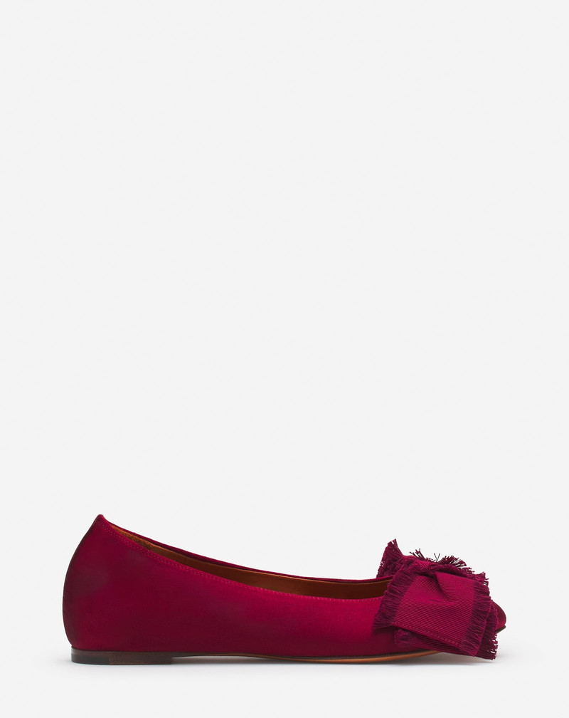 BALLERINA FLAT WITH A SATIN BOW 1