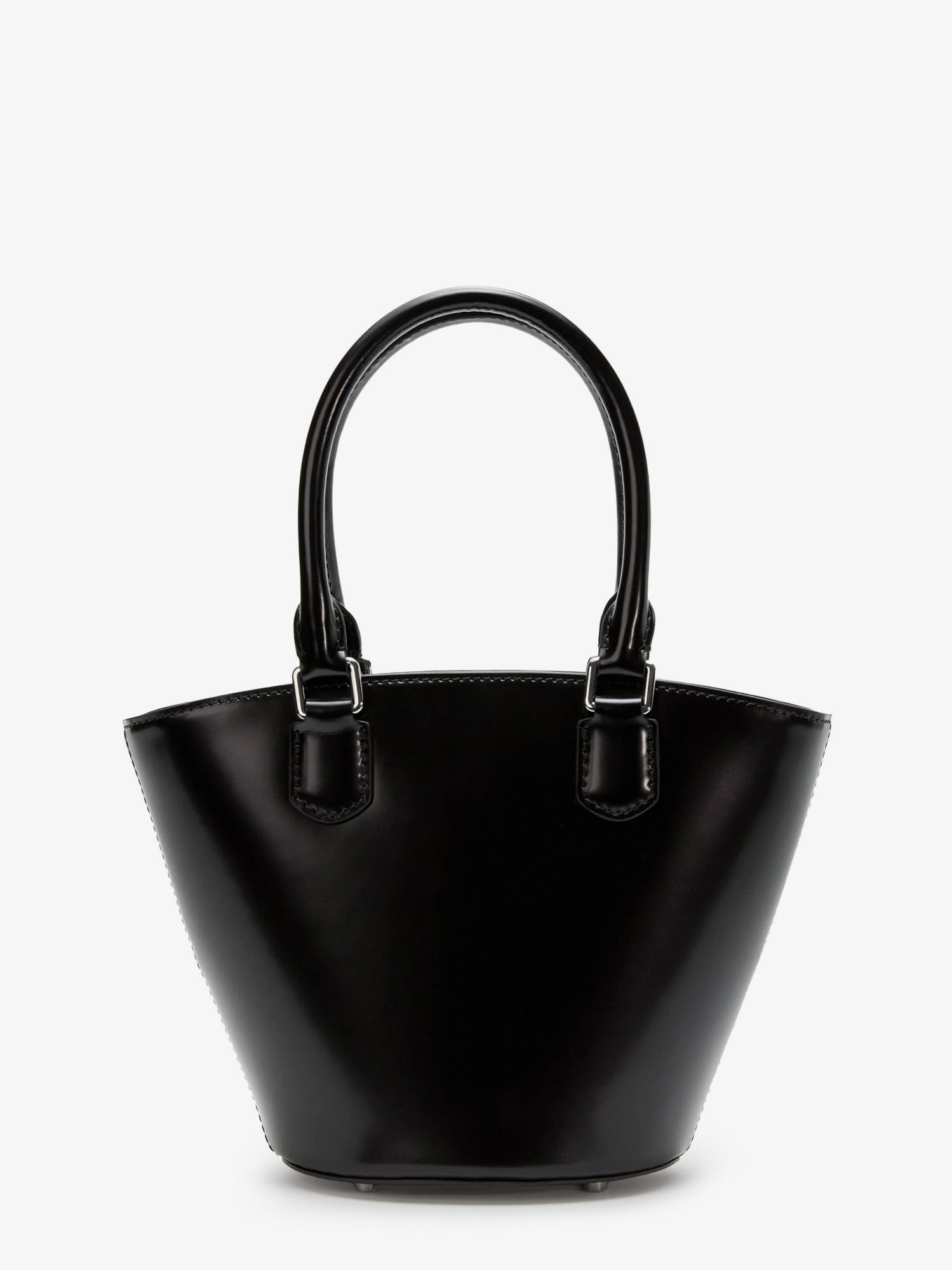 Leather Shoulder Bag With Charms - 3