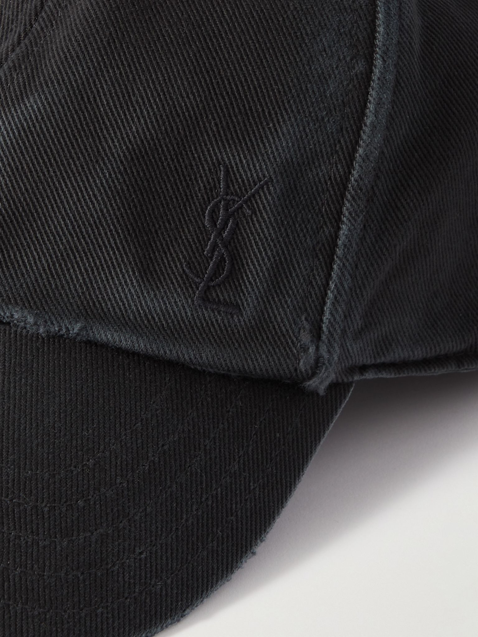 Distressed denim hat Black - 4