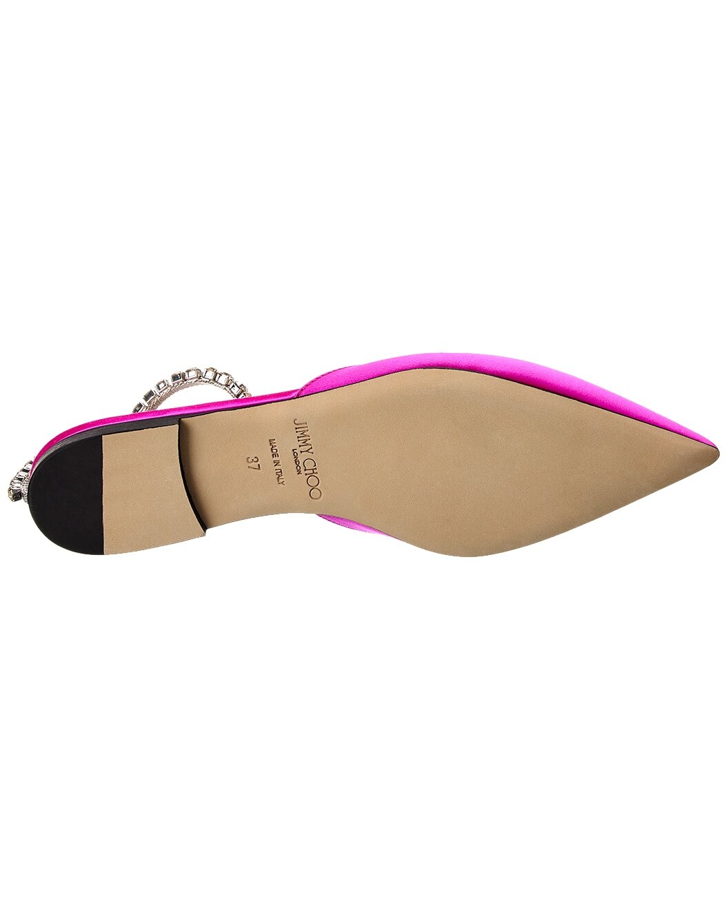 Jimmy Choo Saeda Satin Flat - 4