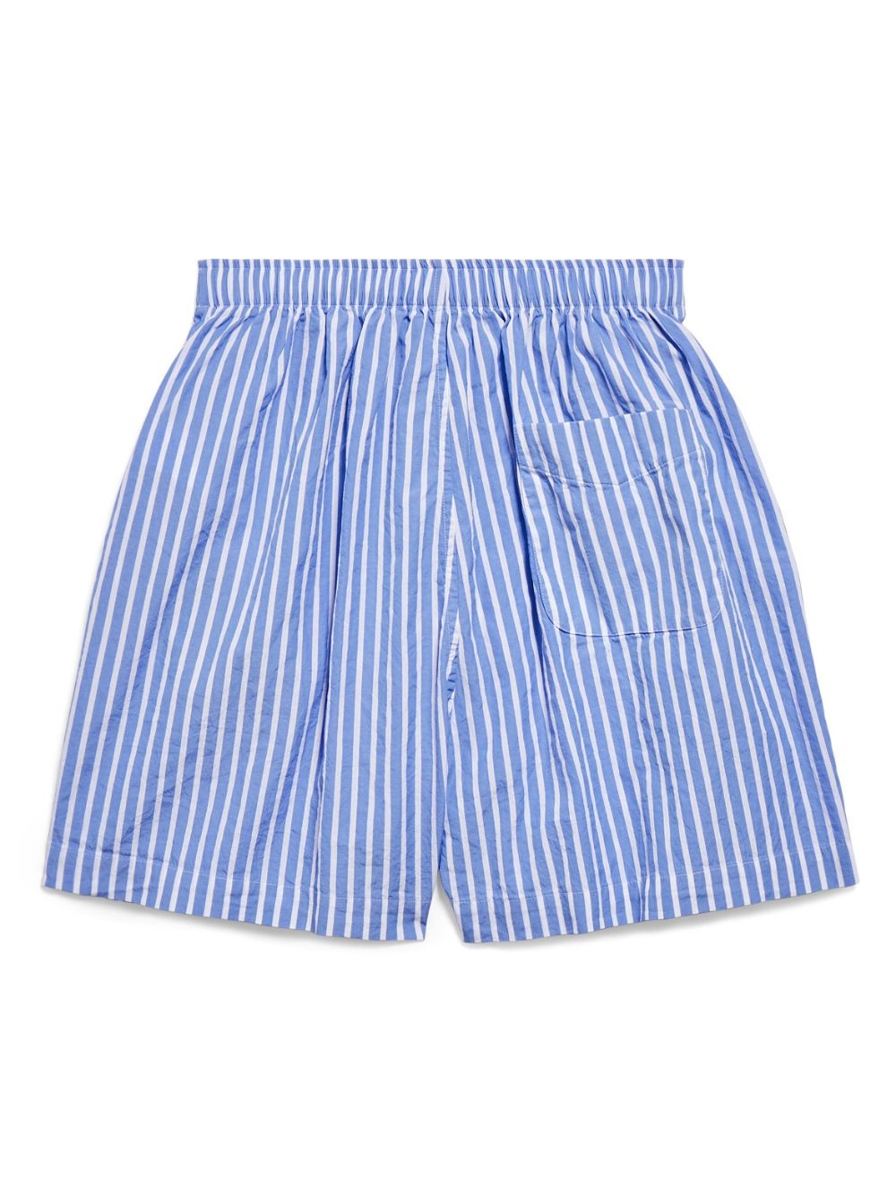 striped cotton shorts - 2