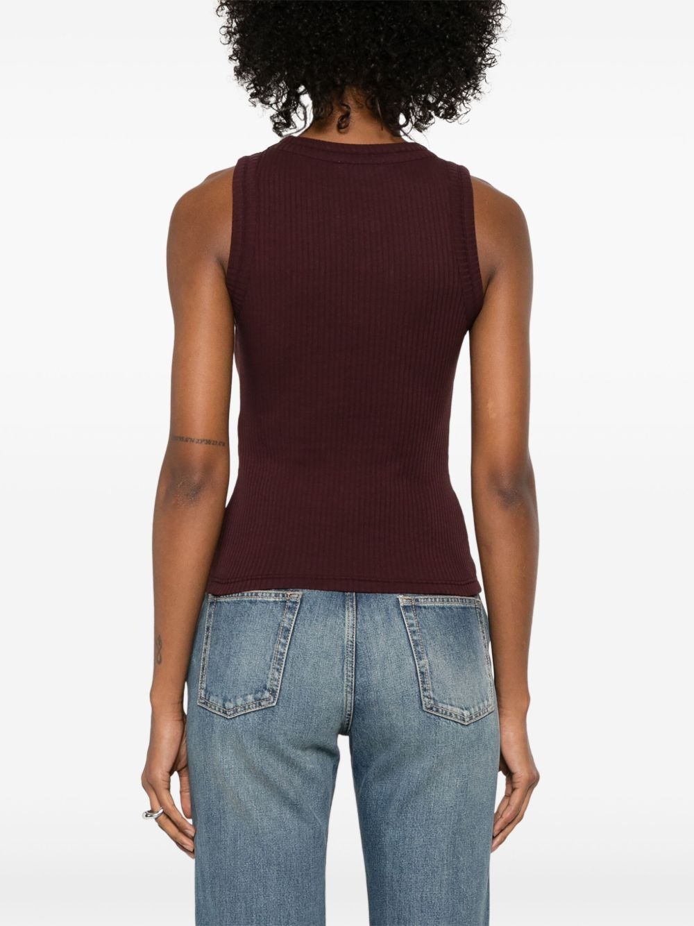 logo-plaque tank top - 4