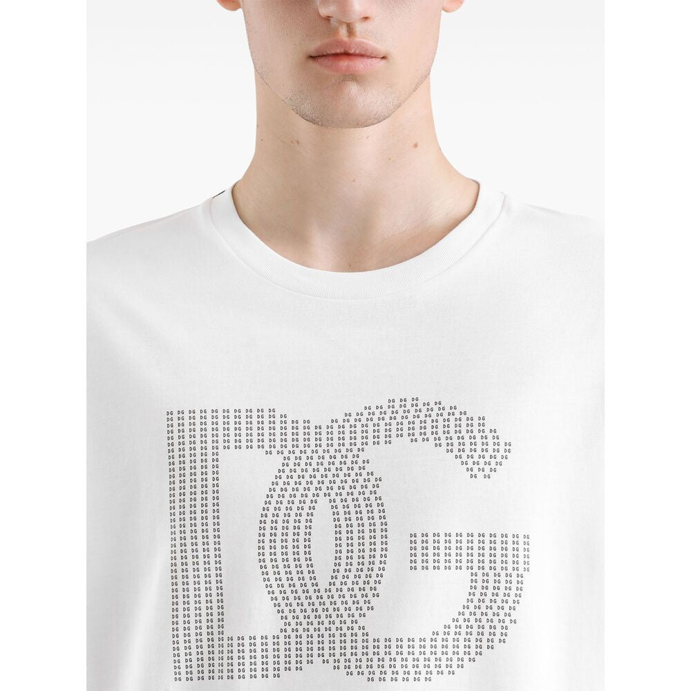 Dolce & Gabbana White T-Shirts & Vests - T-Shirts Men - 2