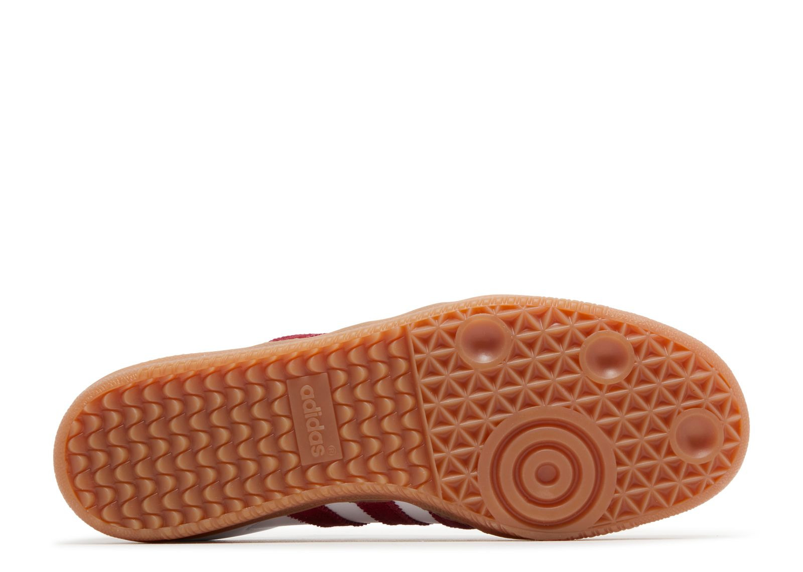 SPORTY & RICH X SAMBA OG 'WHITE CORE BURGUNDY' - 4