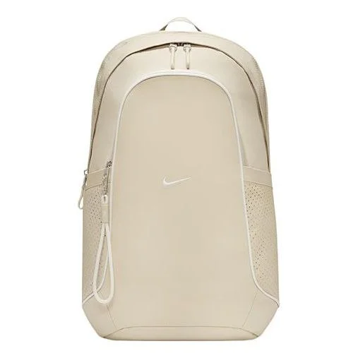 Nike Sportswear Essentials Series Large Capacity Durable Laptop Bag Creamy White Backpack Creamwhite - 1
