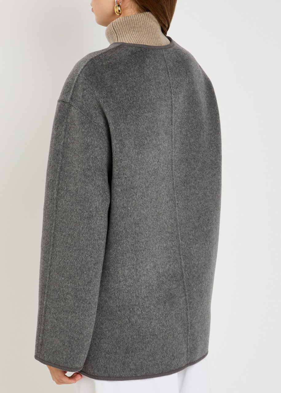 Rohe Mandarin Wool and Cashmere-blend Jacket - 3