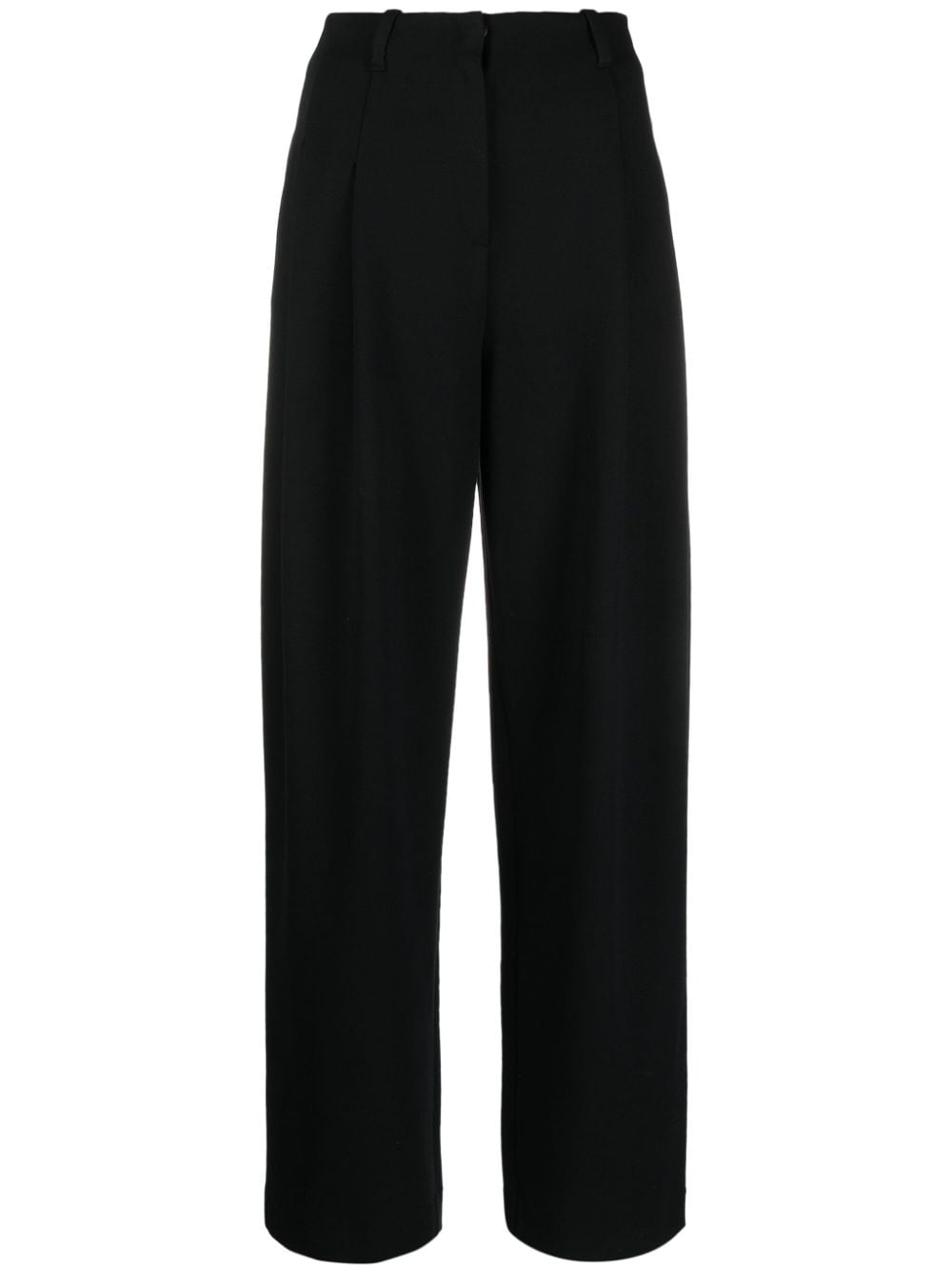 high-waist pleated trousers - 1