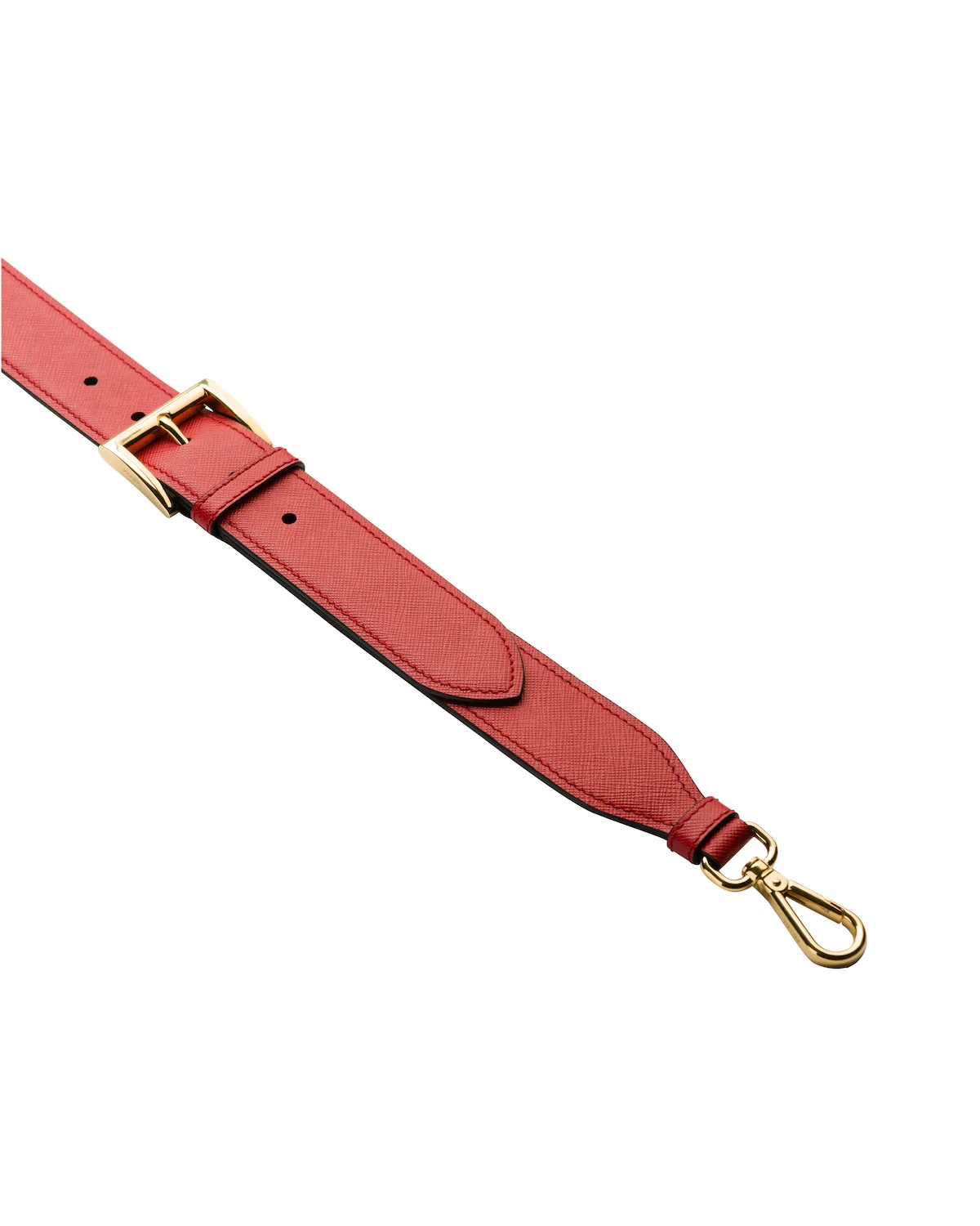 Adjustable Saffiano leather shoulder strap - 3