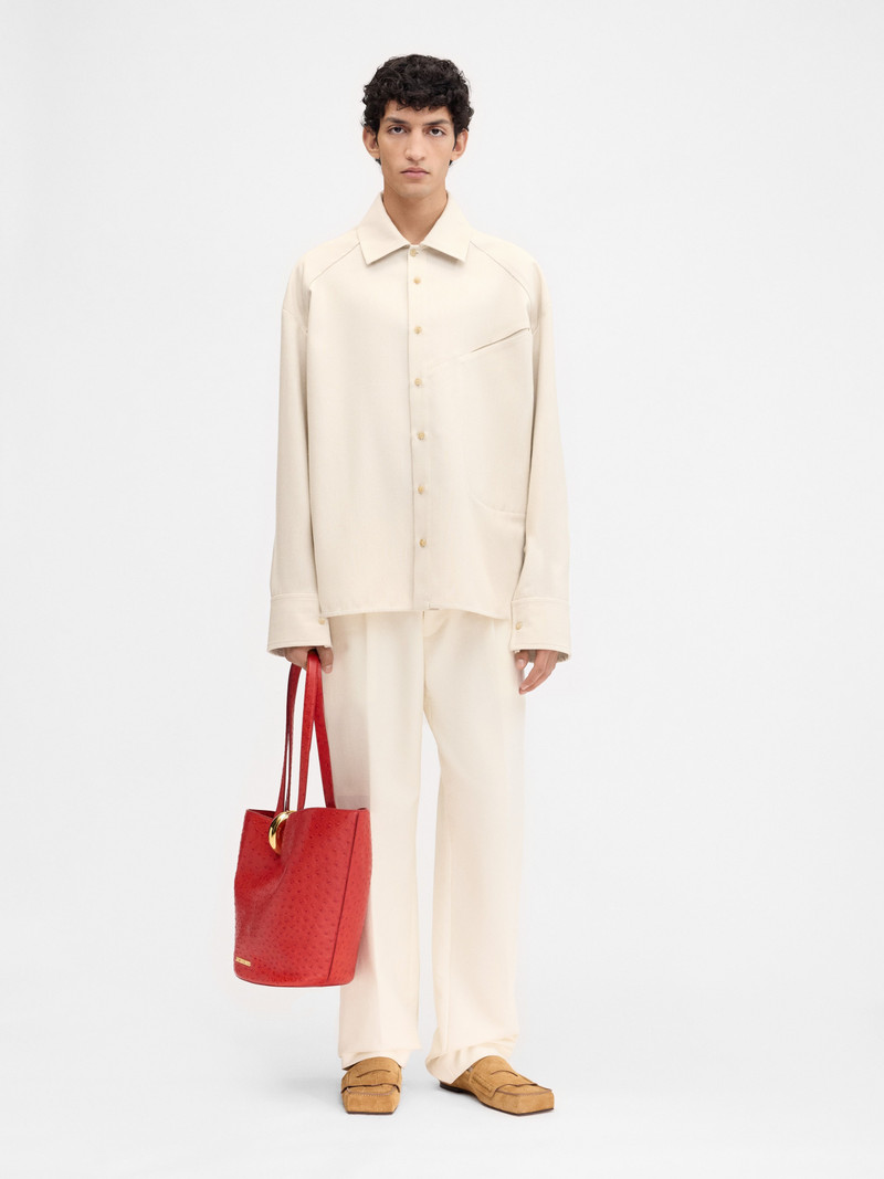 JACQUEMUS The Bateau long-sleeve shirt outlook