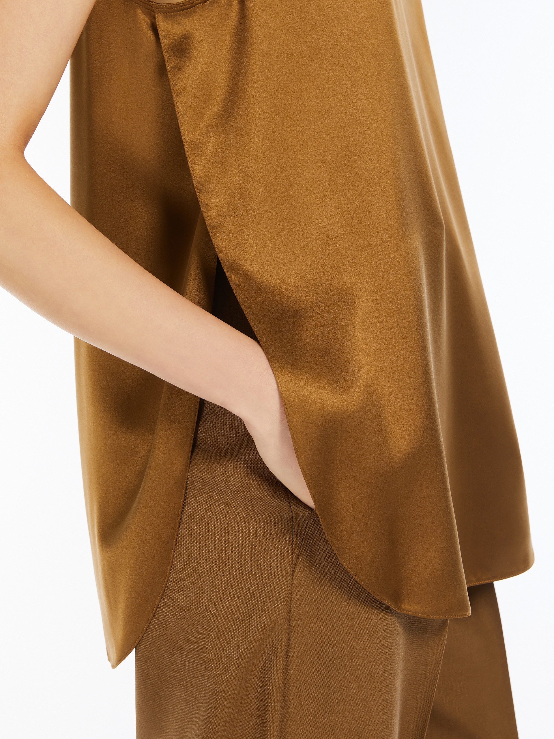 FILLY Silk satin top - 5