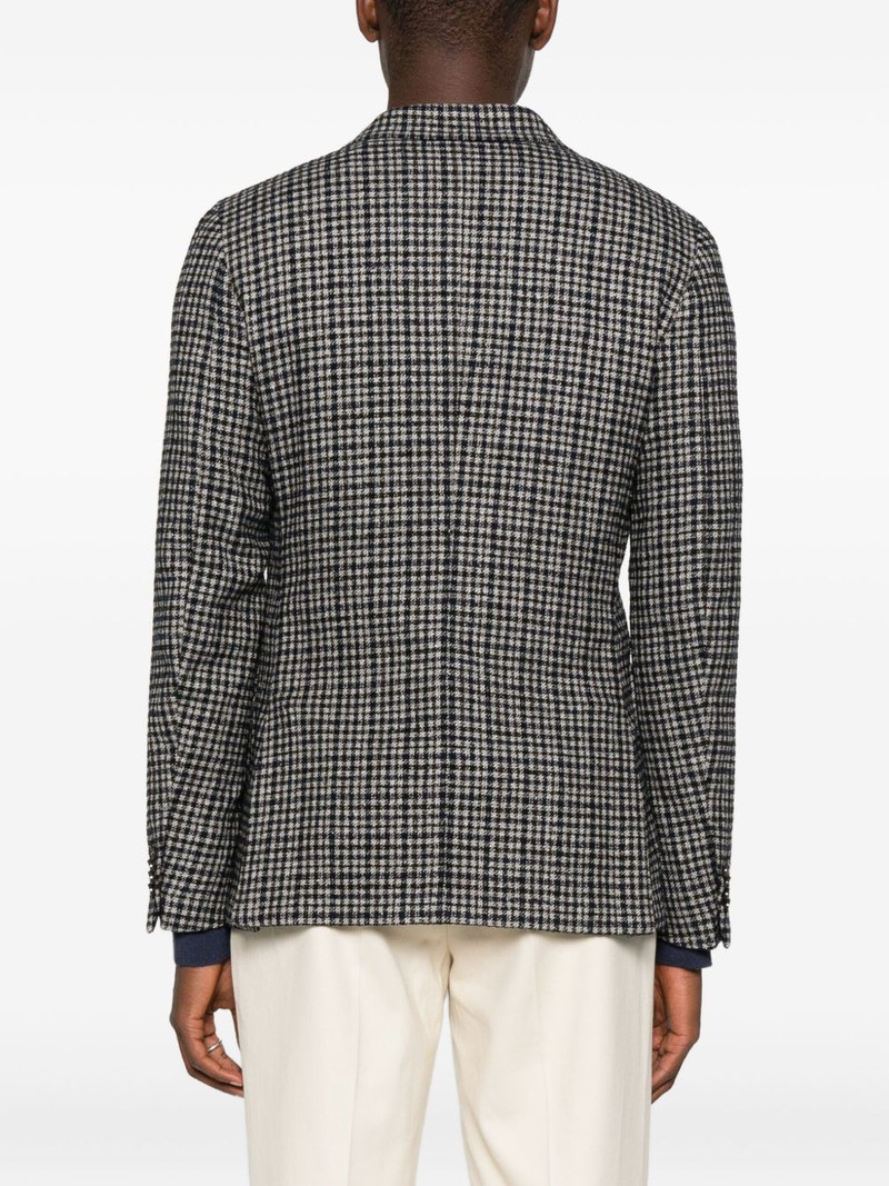 checked two-pocket blazer 4