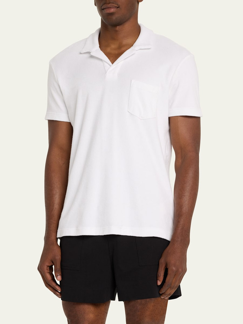 ORLEBAR BROWN Men's Cotton Terry Polo Shirt outlook