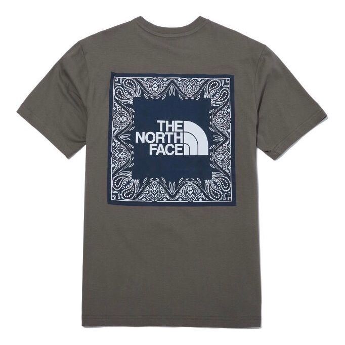 THE NORTH FACE Bandana T-shirt 'Brown' NT7UN47E - 1