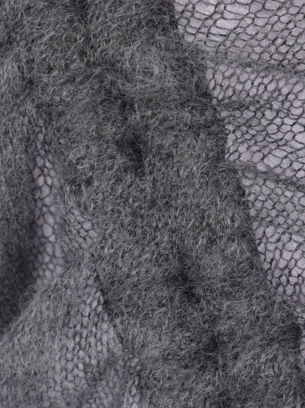 Ann Demeulemeester Women "Zinaida" Boat Neck Sweater With Drawstrings - 7