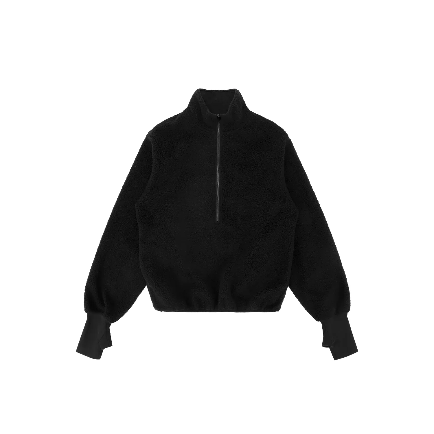 SHELL FLEECE BLACK - 1