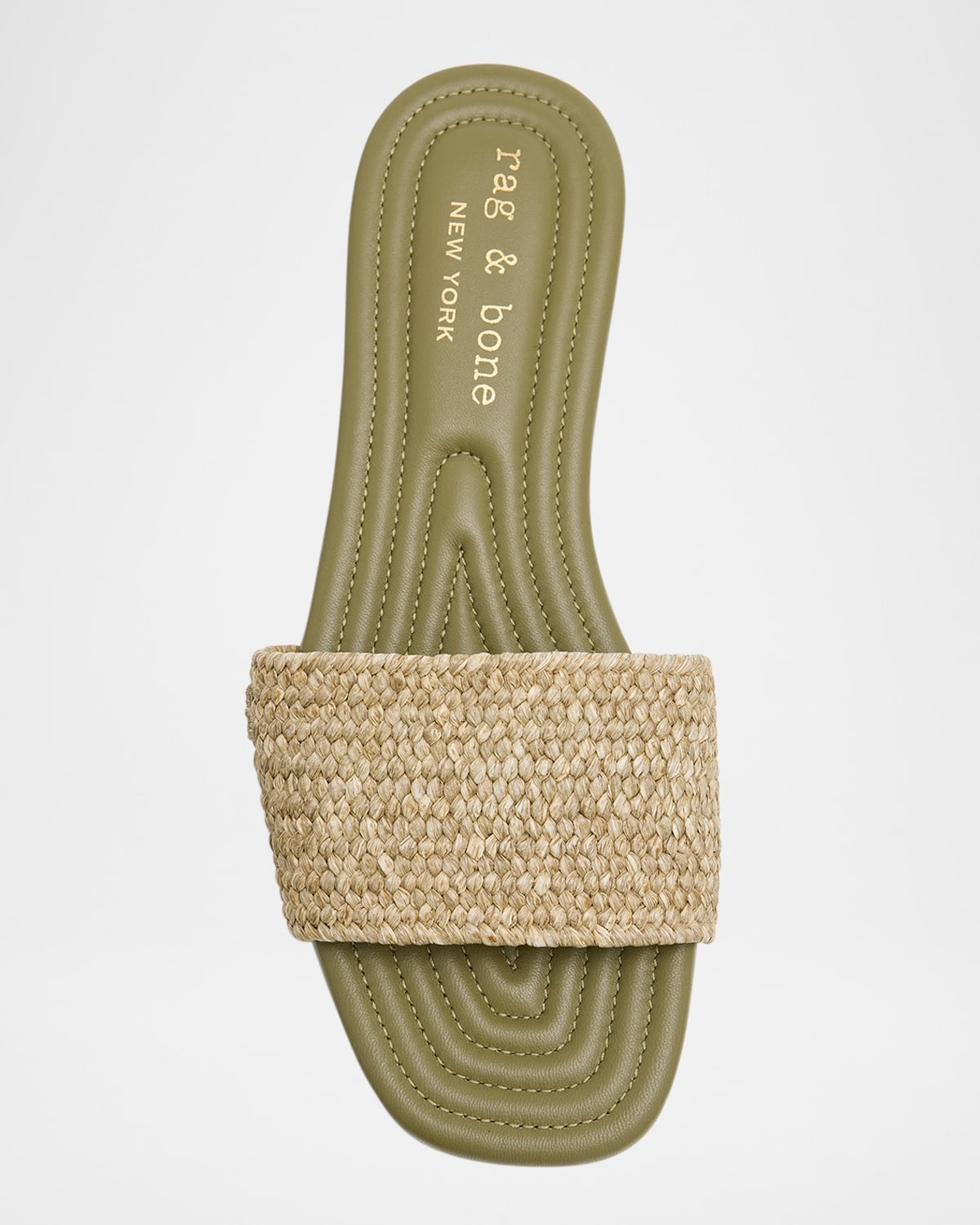 Ellie Woven Flat Slide Sandals - 3