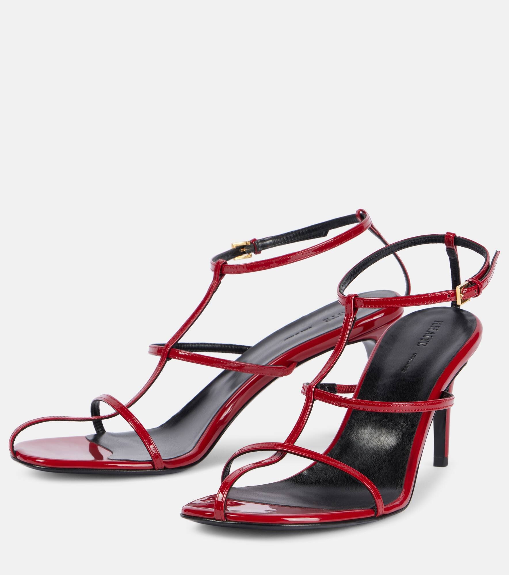 Cage 75 patent leather sandals - 4