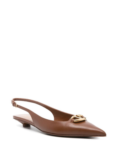 Valentino VLogo Signature leather pumps outlook