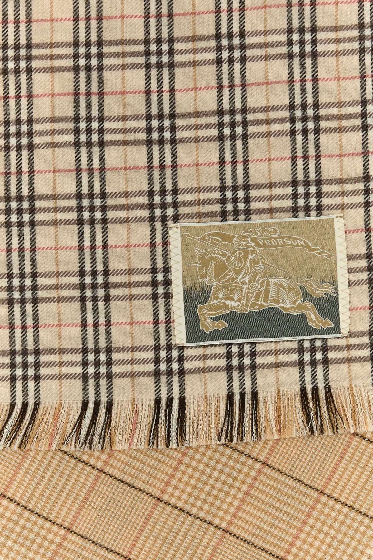 Embroidered wool blend scarf - 2