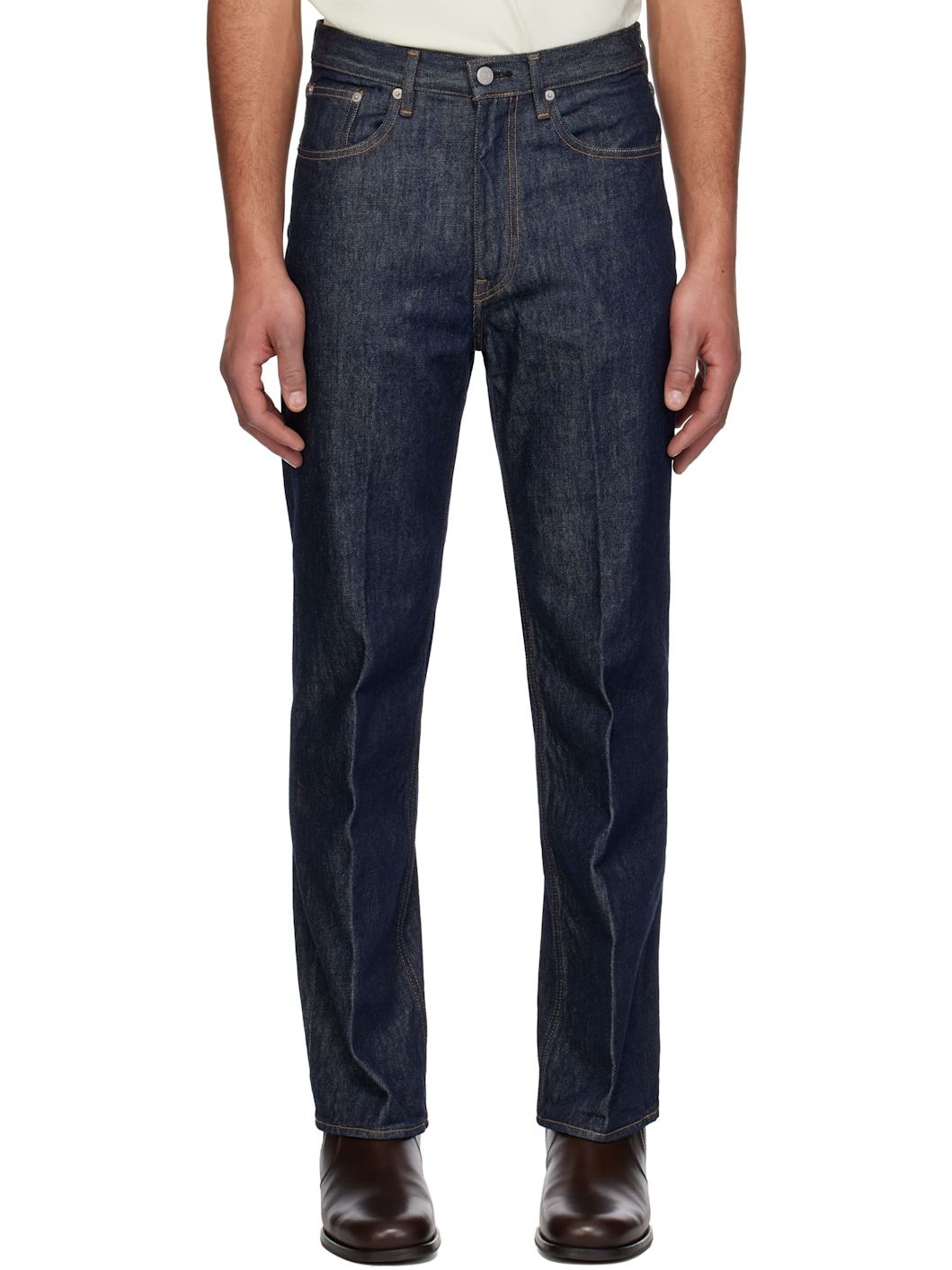 【AURALEE】hard twist denim 5p (indigo) AURALEE_HARD_TWIST_DENIM_5P_PA