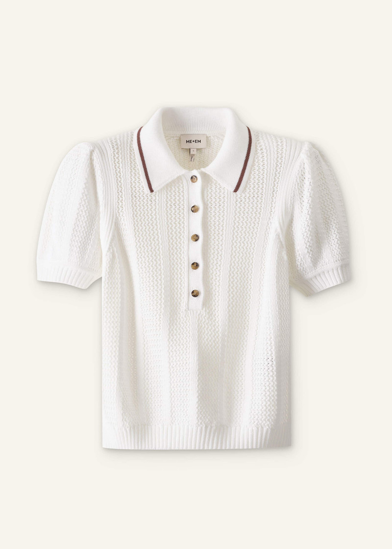Sporty Smart Polo Top - 1