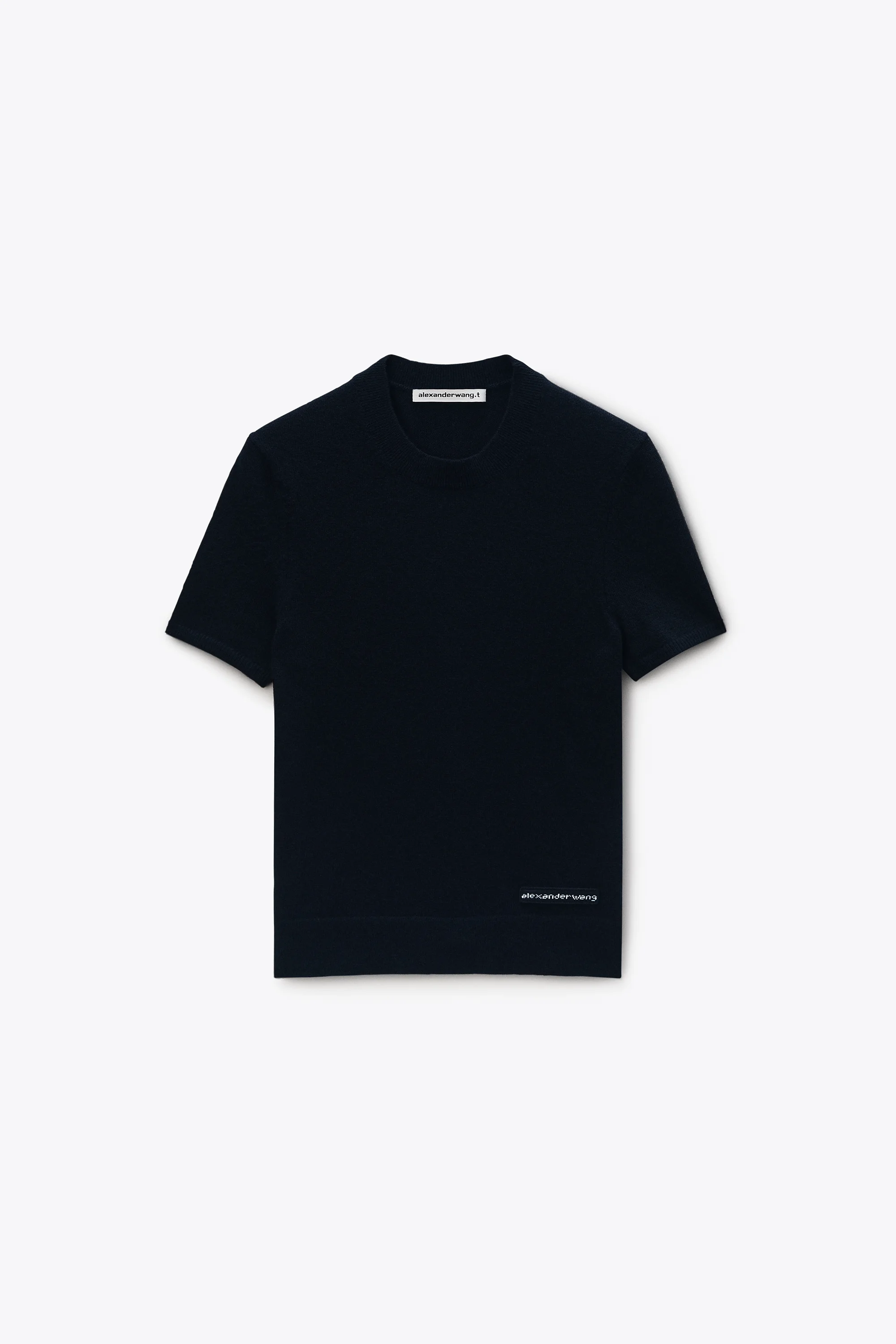 Short Sleeve Wool Tee - 1