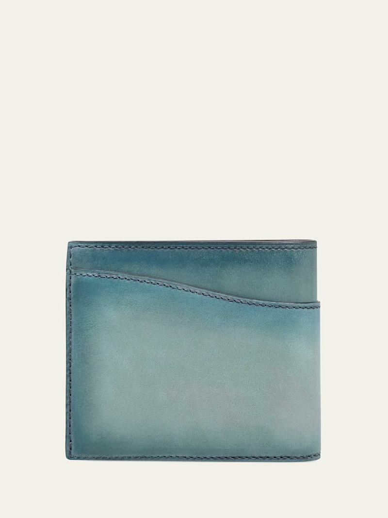 Berluti Men's Makore Gradiant Scritto Venezia Leather Bifold Wallet outlook