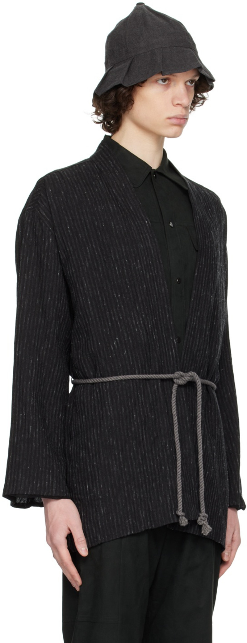Sasquatchfabrix. Black Hanten Cardigan outlook