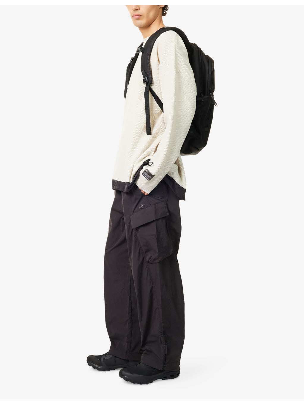 FGL Tool Box Logo-Print Nylon Trousers - 2