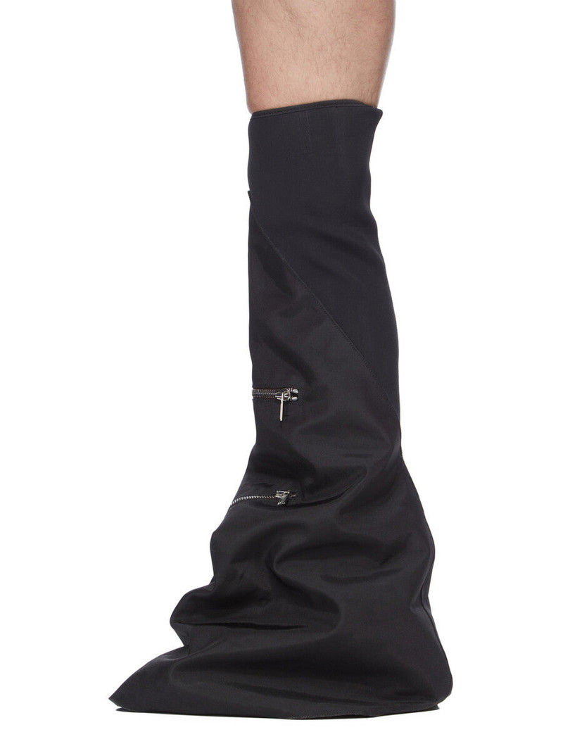 Rick Owens DRKSHDW leather biker boots outlook