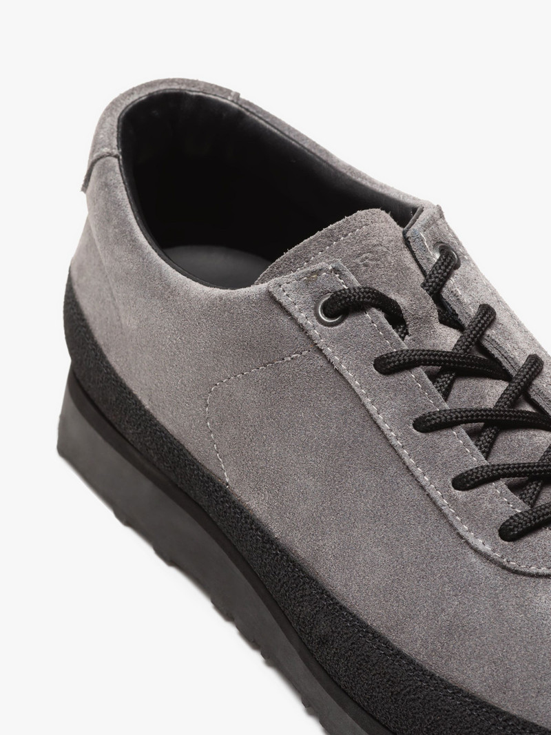 TARVAS DARK GREY SUEDE EXPLORER SHOES 5