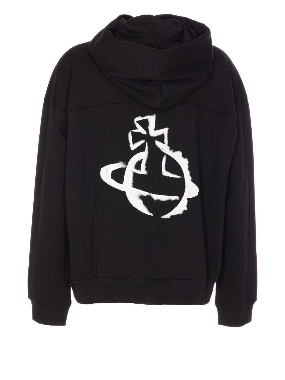 Orb-motif hoodie - 3