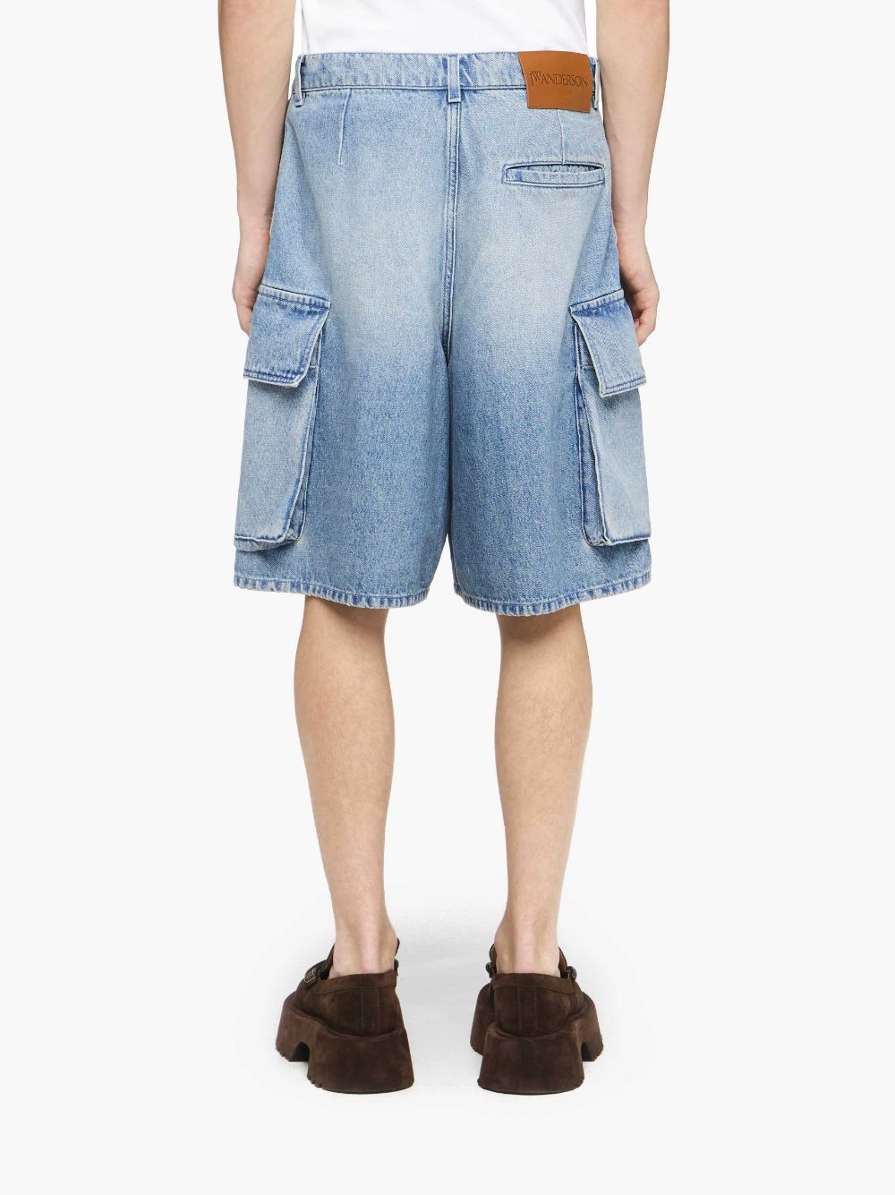 CARGO DENIM SHORTS - 3