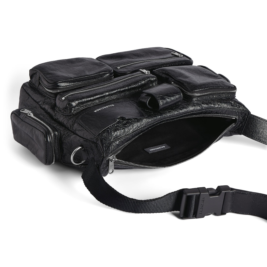 Men's Superbusy Messenger Bag in Black - 4