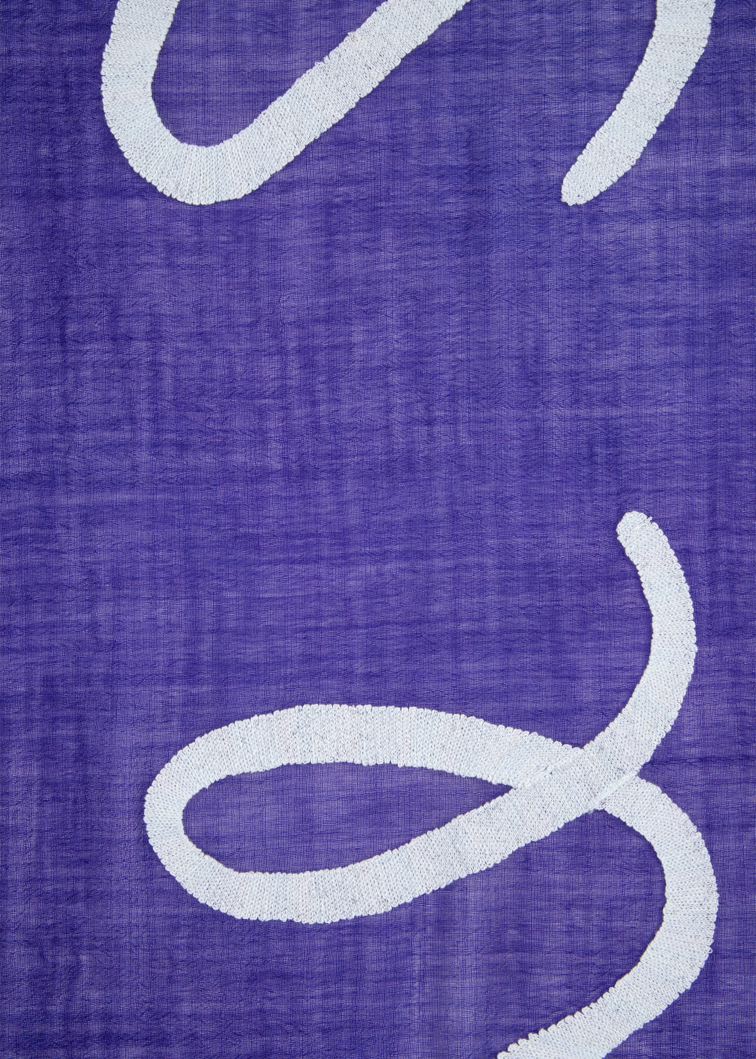 Logo Lightweight Wool Scarf - 3