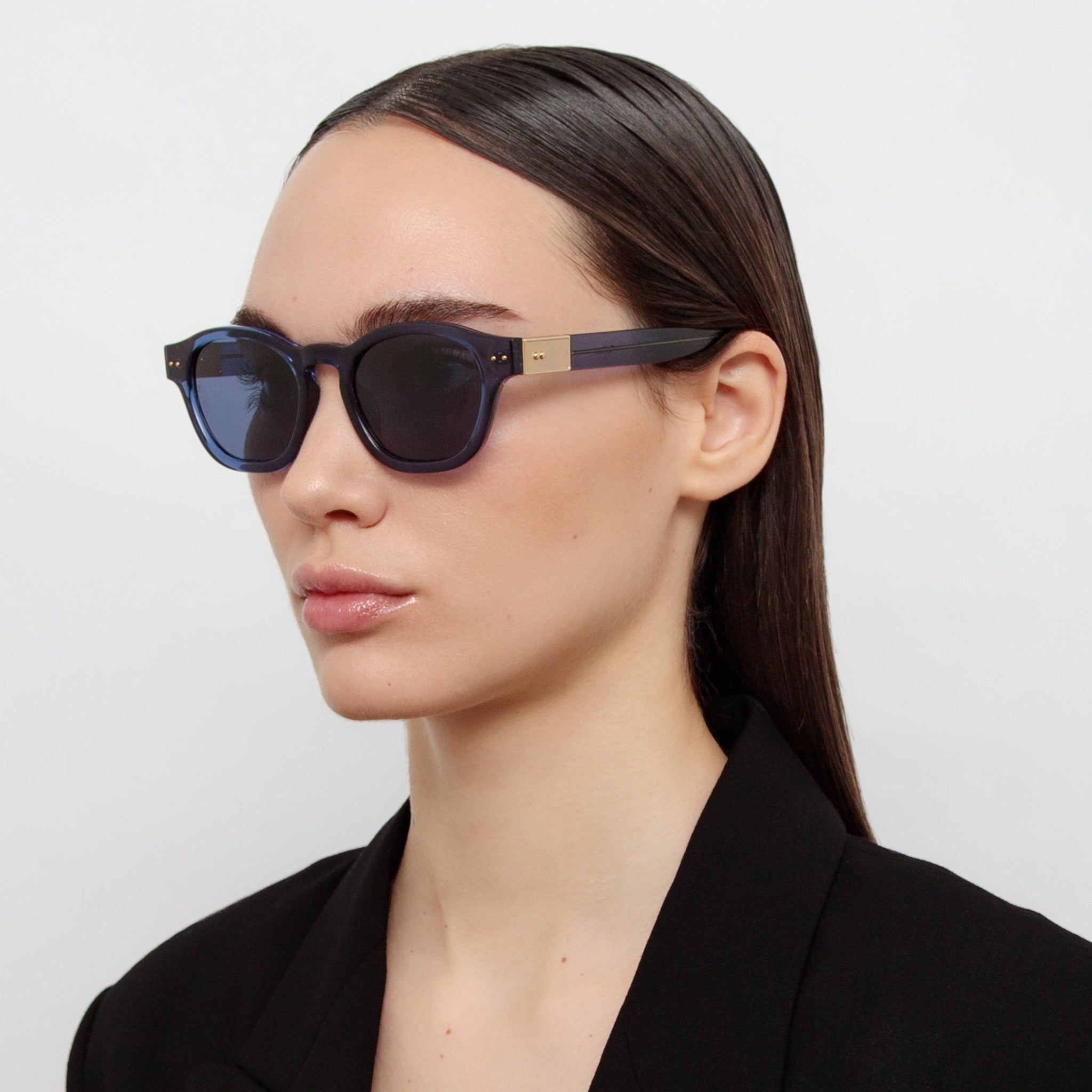 Talbot Sunglasses in Navy - 2