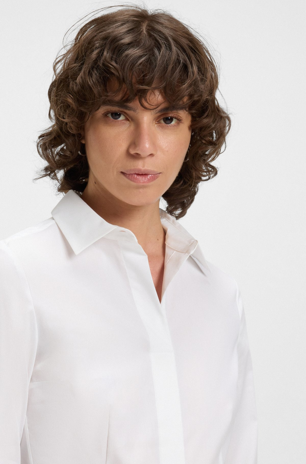 SLIM-FIT BLAZER IN A STRETCH COTTON - 4
