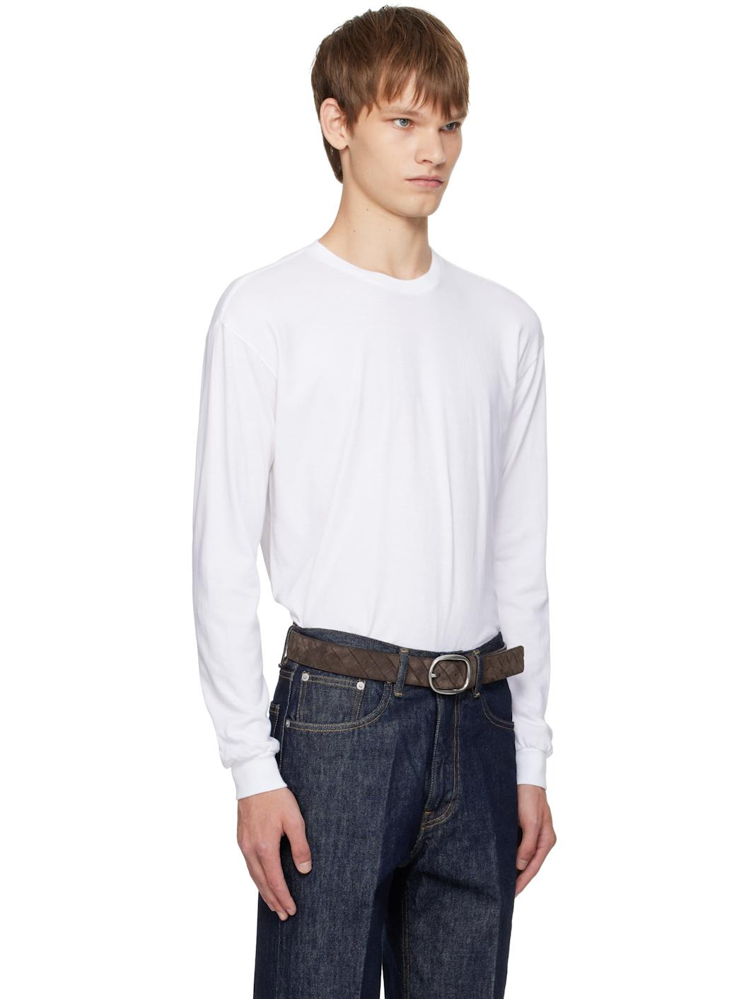 White Seamless L/S T-shirt - 2