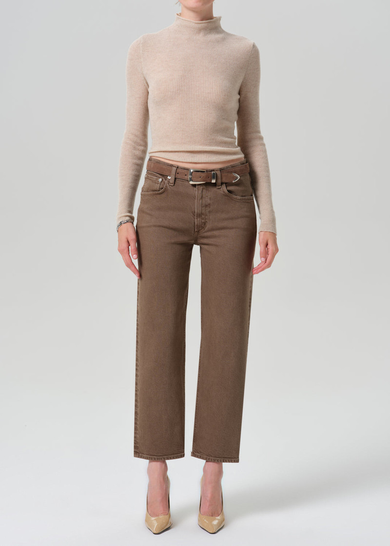 Palma Straight Clean Hem In Cocoa - 1