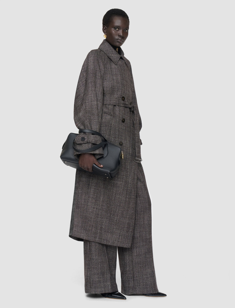 JOSEPH Laurin Textured Tailoring Wool Coat outlook