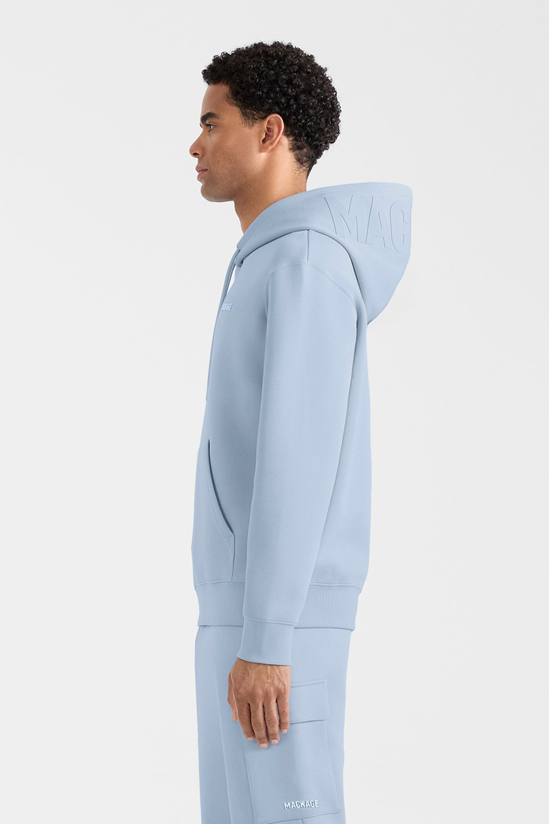 KOLTON-Z Double-Face Jersey Logo Hoodie 4