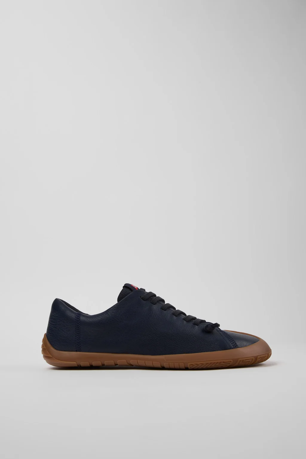 Peu Path+ Blue Leather Shoes for Men. - 1