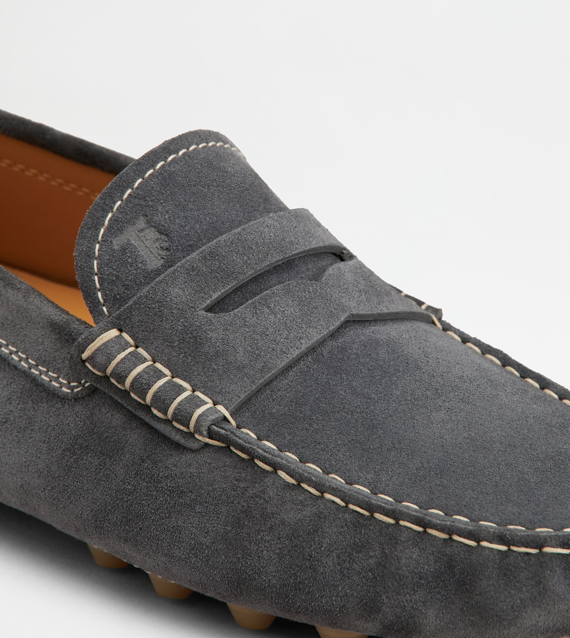 TOD'S GOMMINO BUBBLE IN SUEDE - GREY - 6