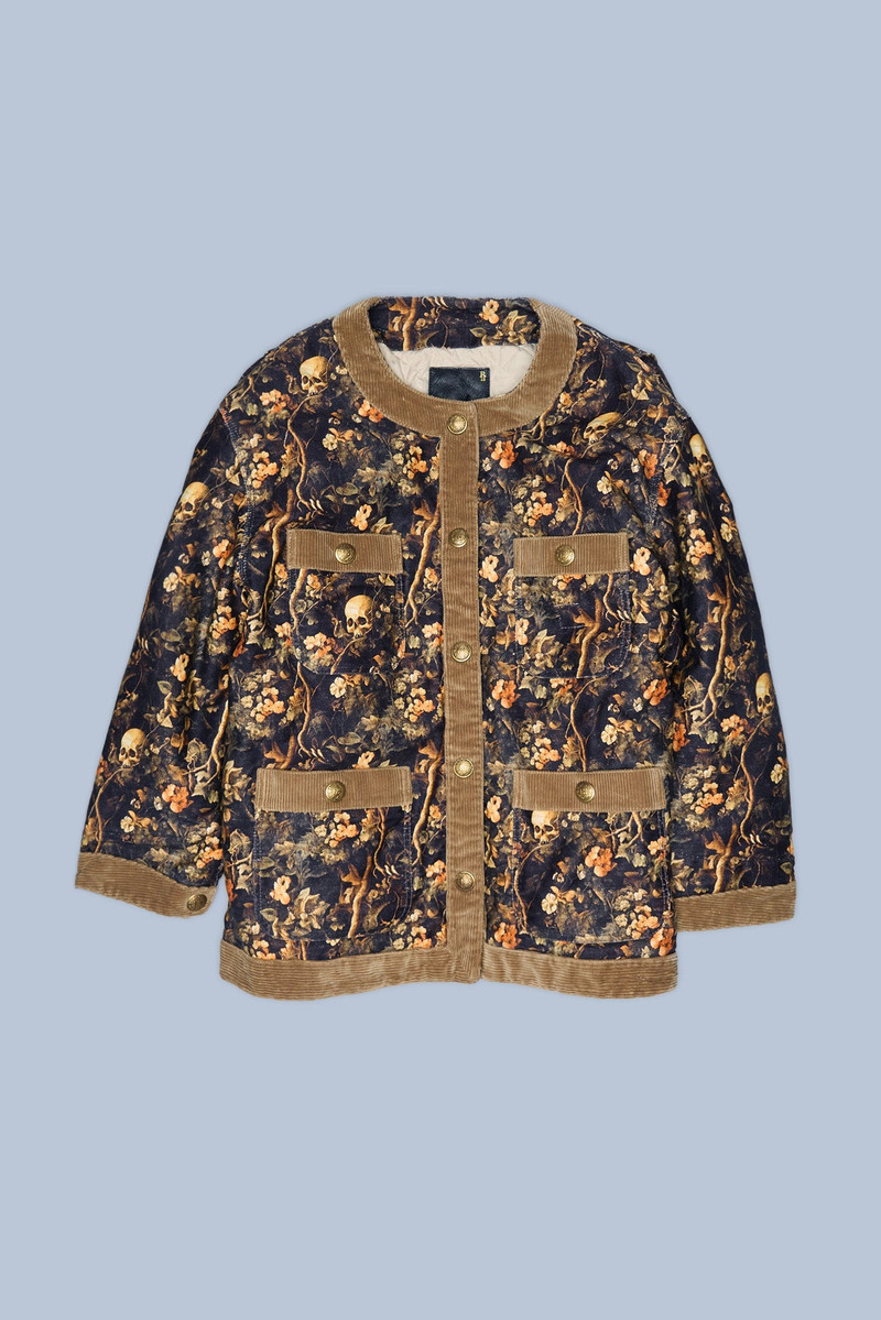 CORD TRIMMED CHORE JACKET 4