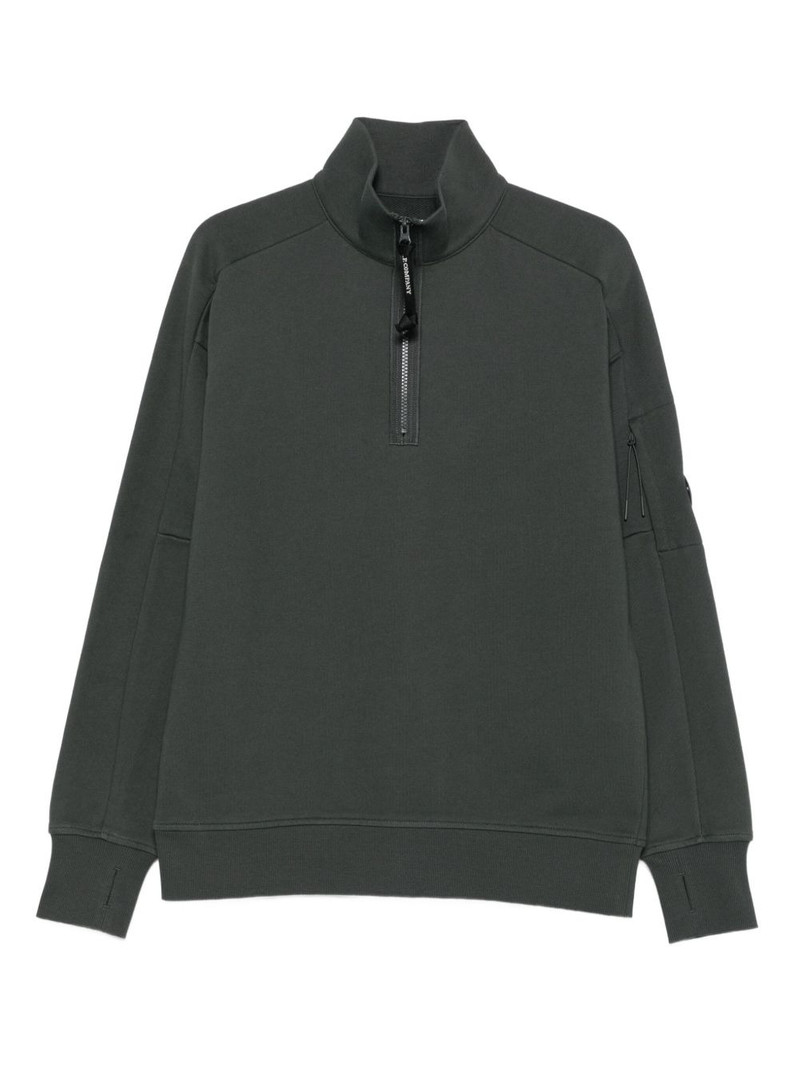 high half-zip neck sweatshirt 1