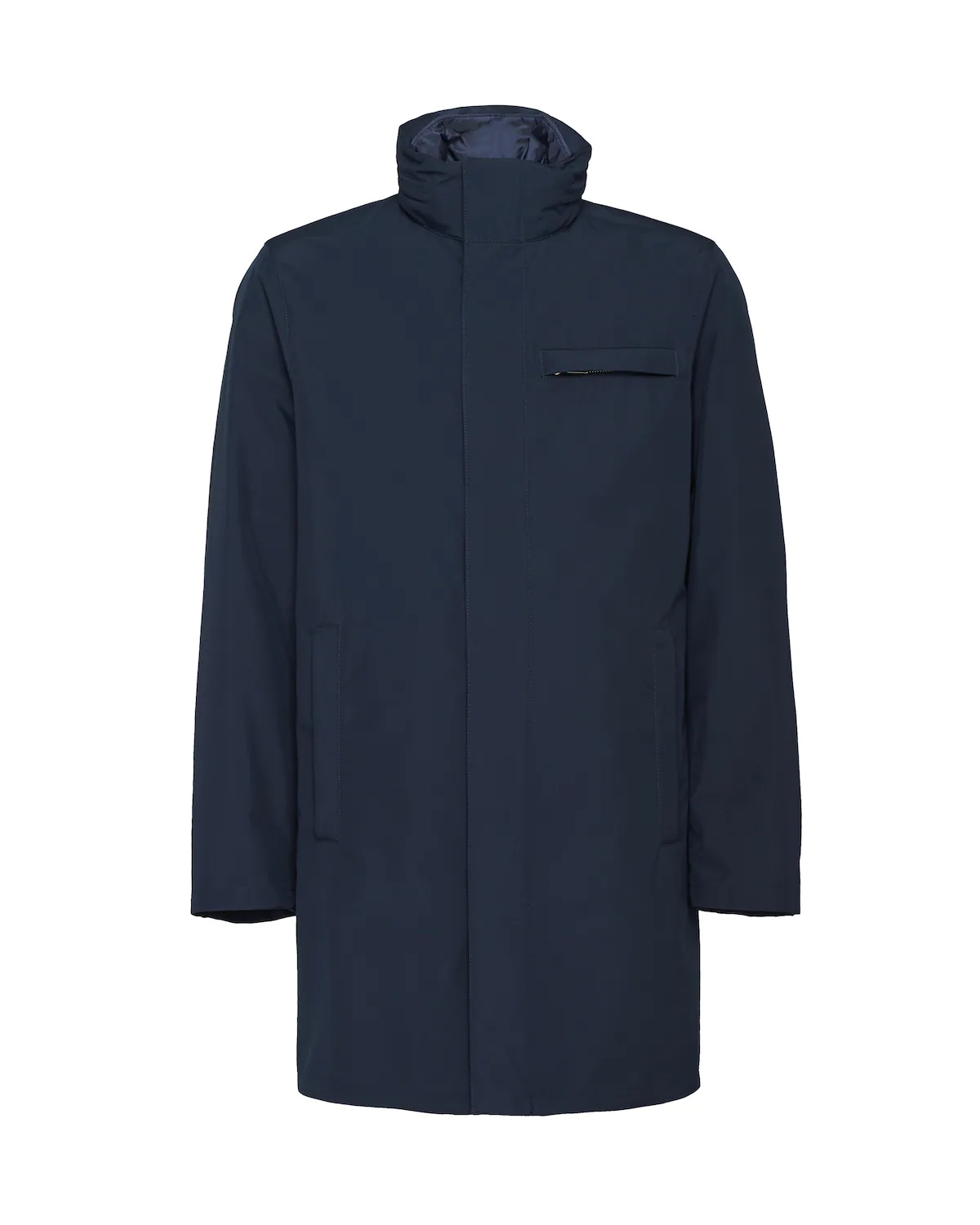 Technical fabric raincoat - 1