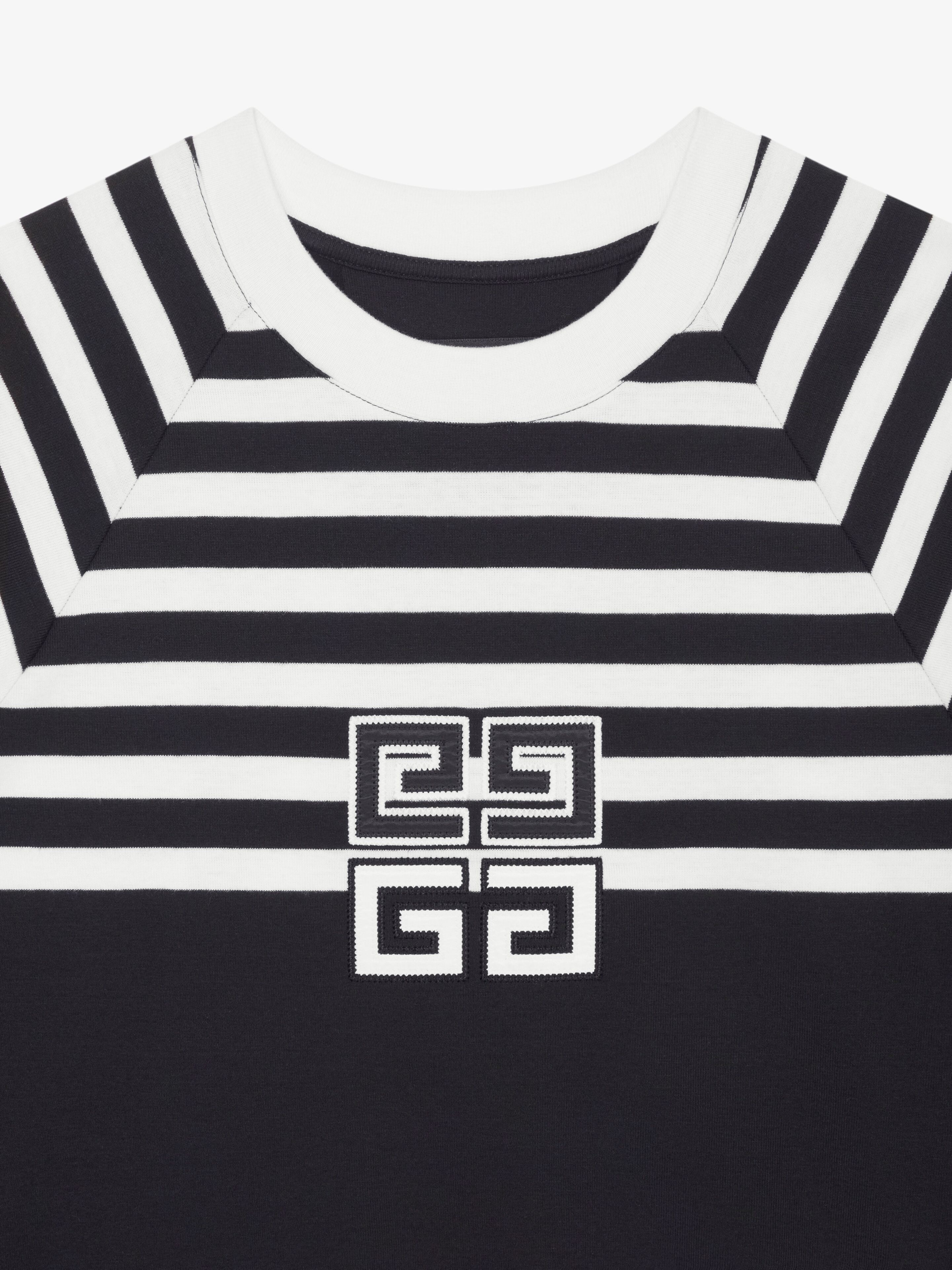 4G SWEATSHIRT IN JERSEY WITH STRIPES - 5