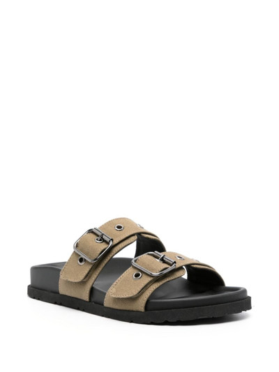 MSGM buckle-strap sandals outlook