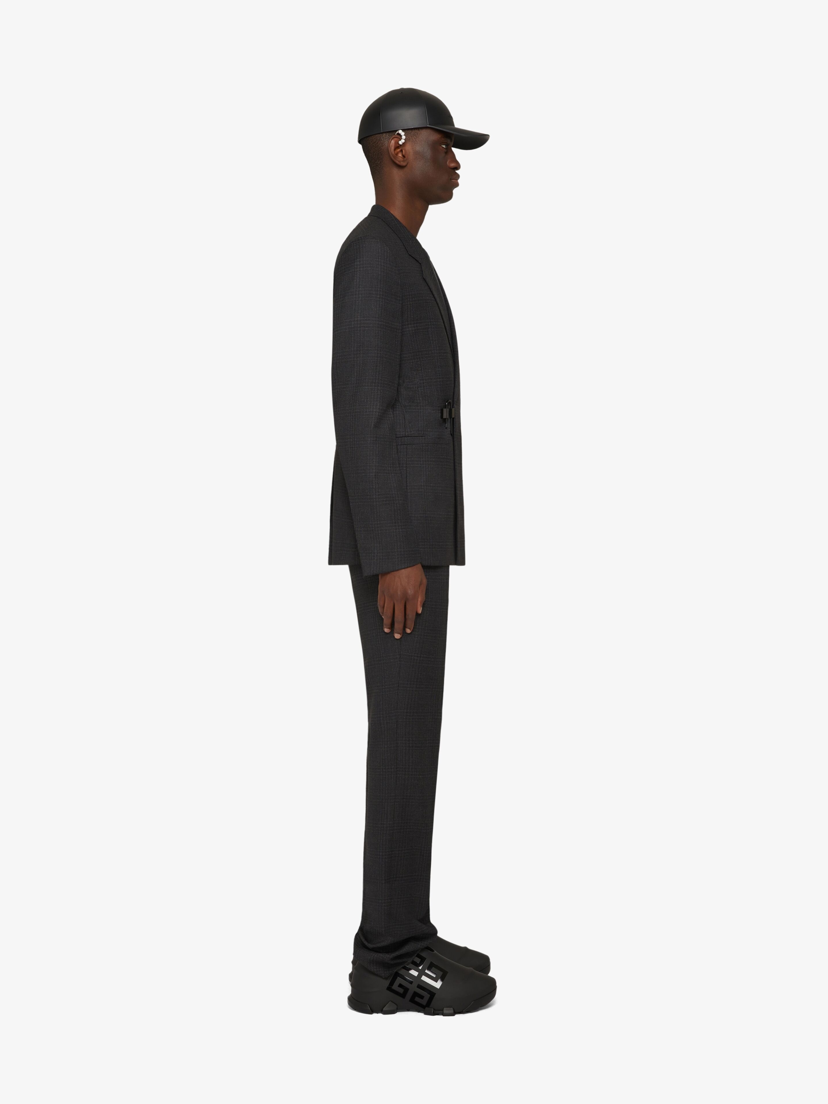SLIM FIT PANTS IN WOOL - 3