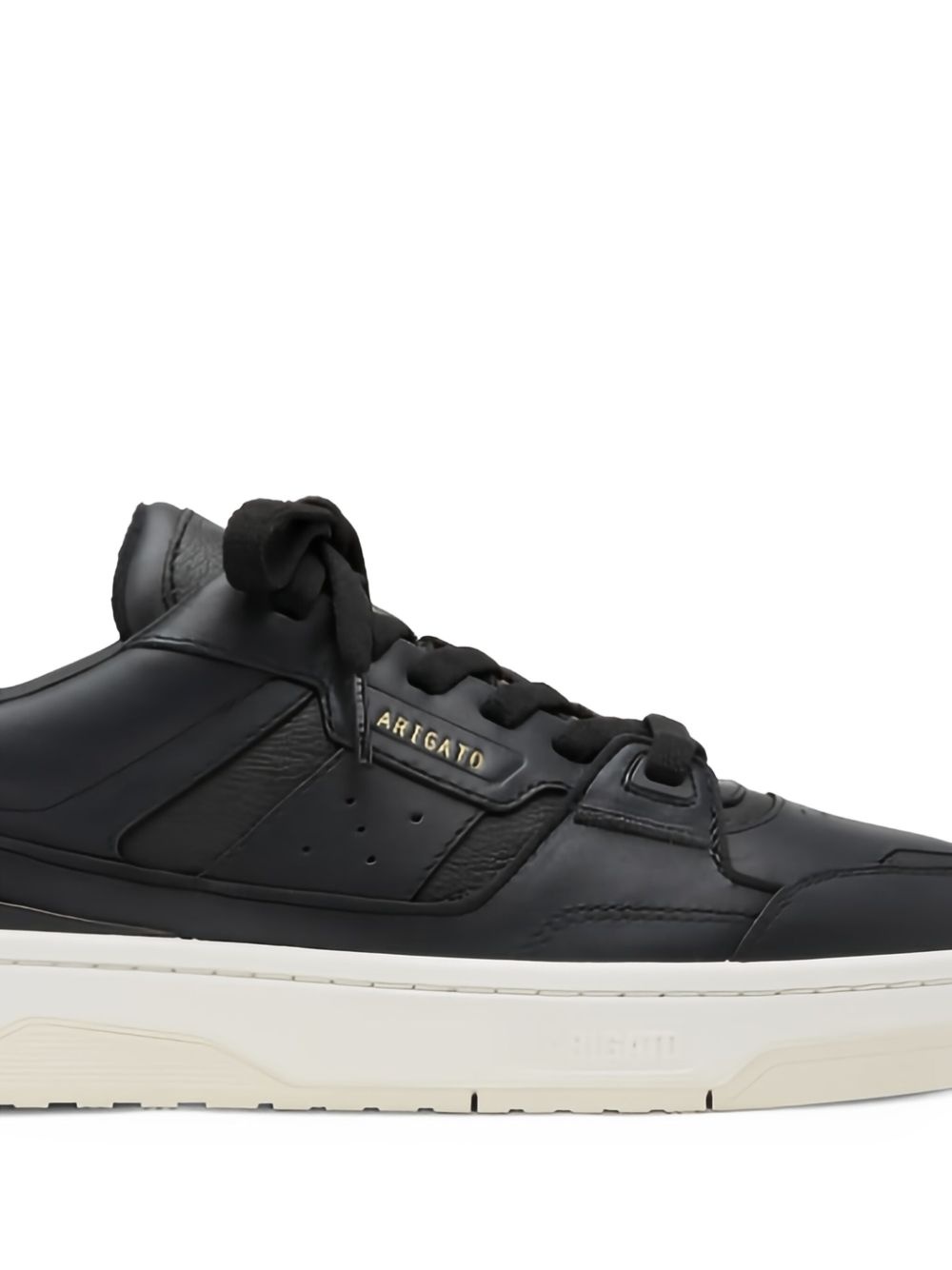 Clay leather panelled sneakers - 2